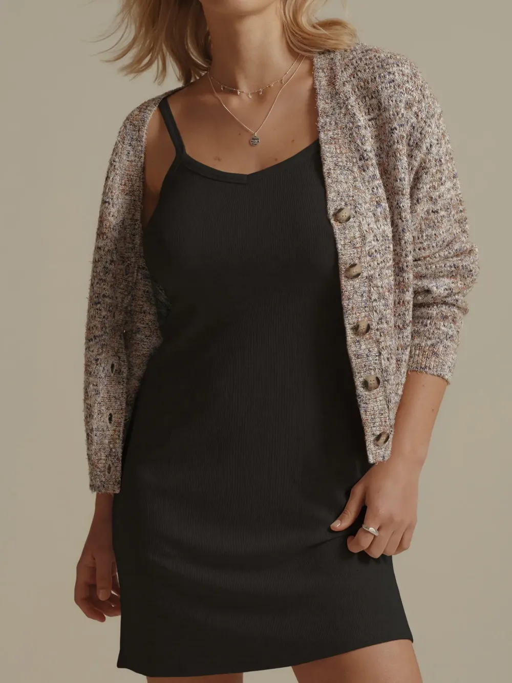 Elementary Basics Rib Slip Dress