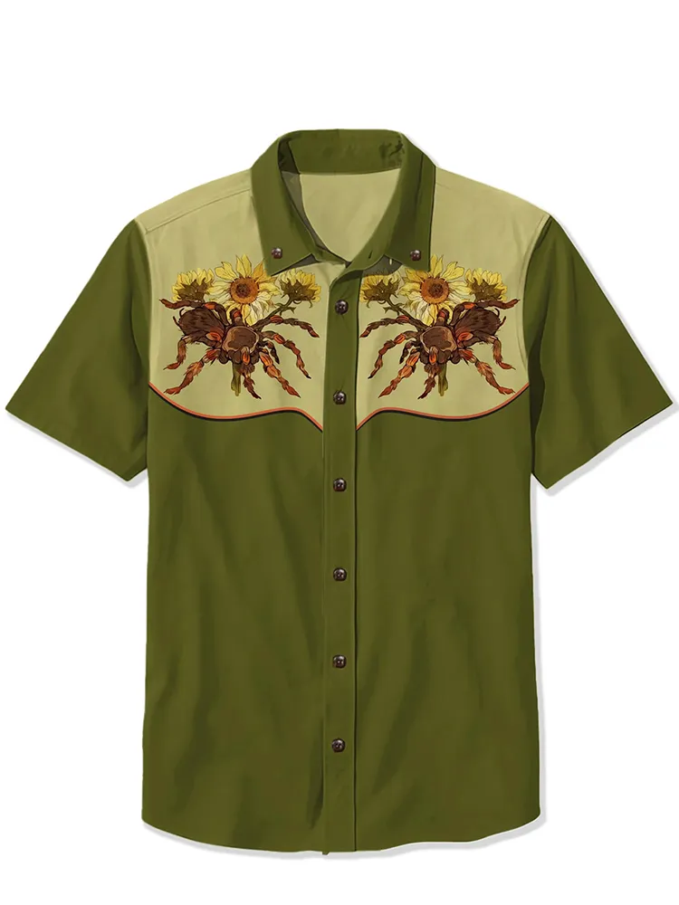 Spider Sunflower Shirt