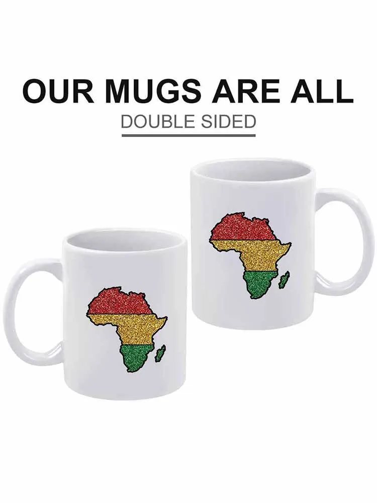 A Mug With Double-Sided Printed Black History