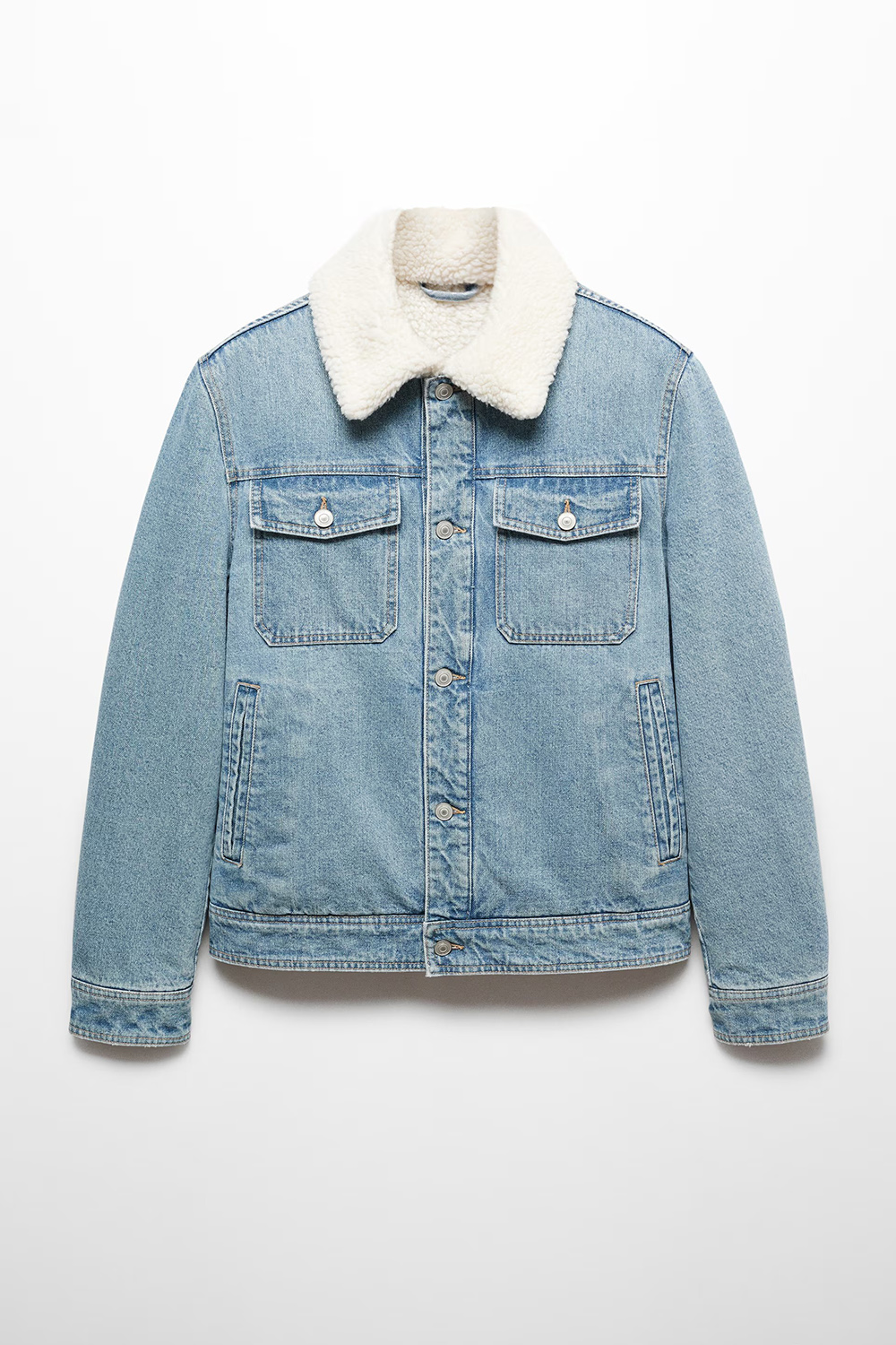 Denim Style Cotton Fabric Jacket