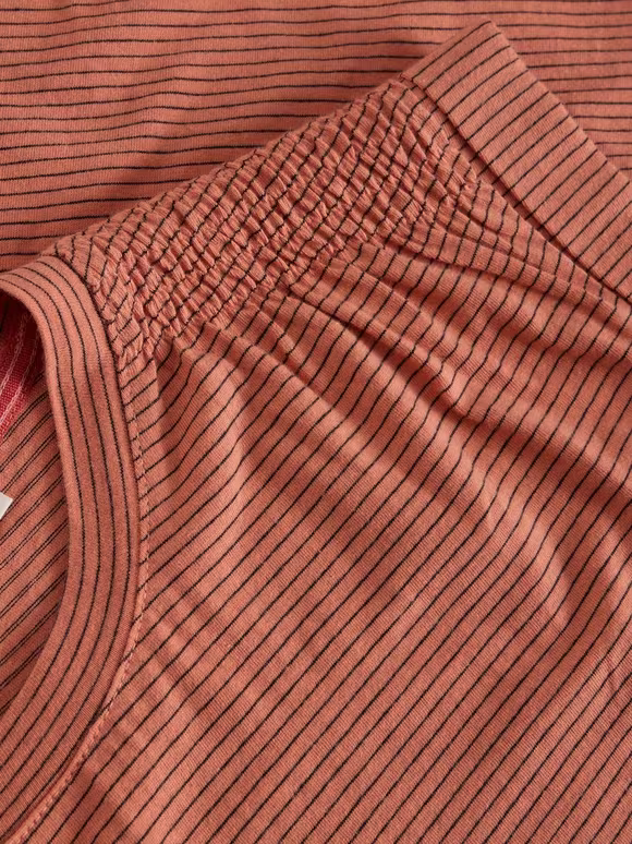 Coral Multi Tee Coral Multi