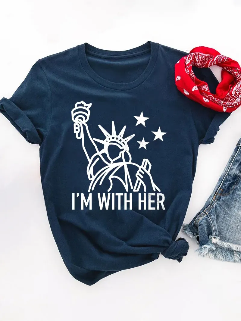 I'M With Her Teacher T-Shirt
