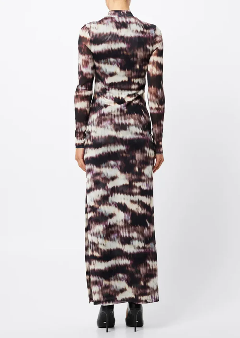 Tie Dye Long Sleeved Maxi Dress
