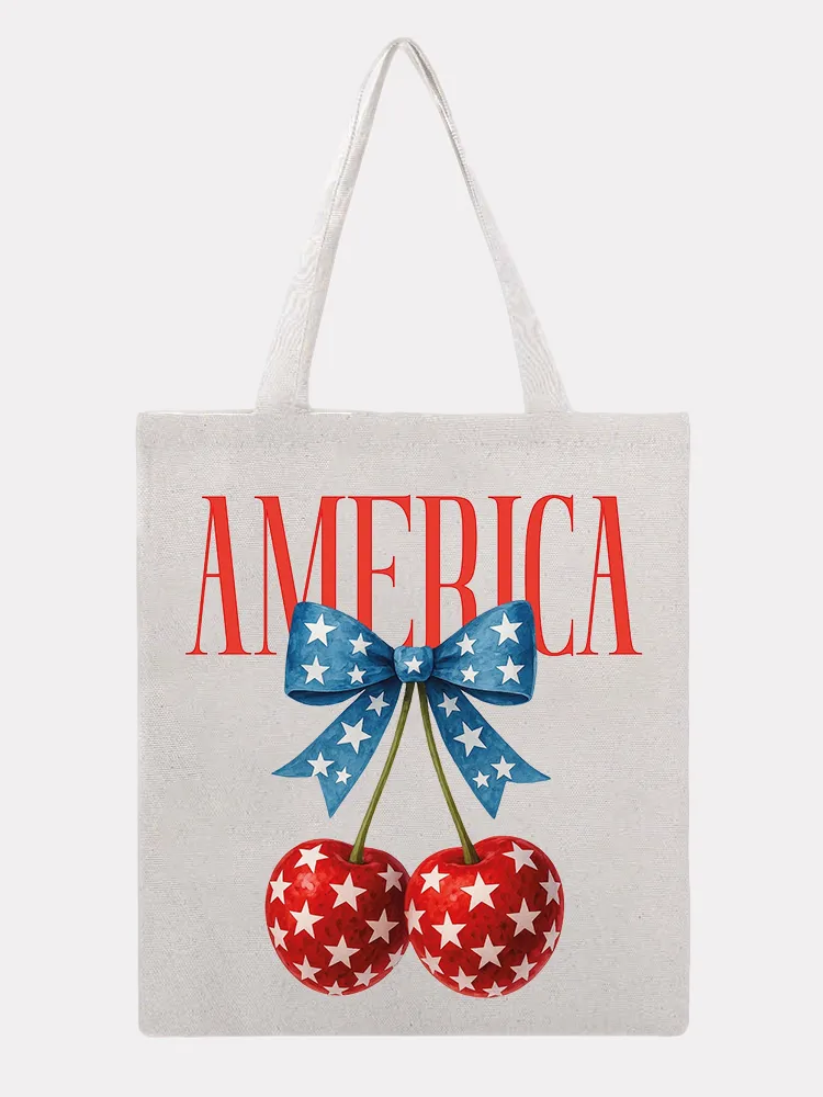 Women's Independence Day Canvas Bag