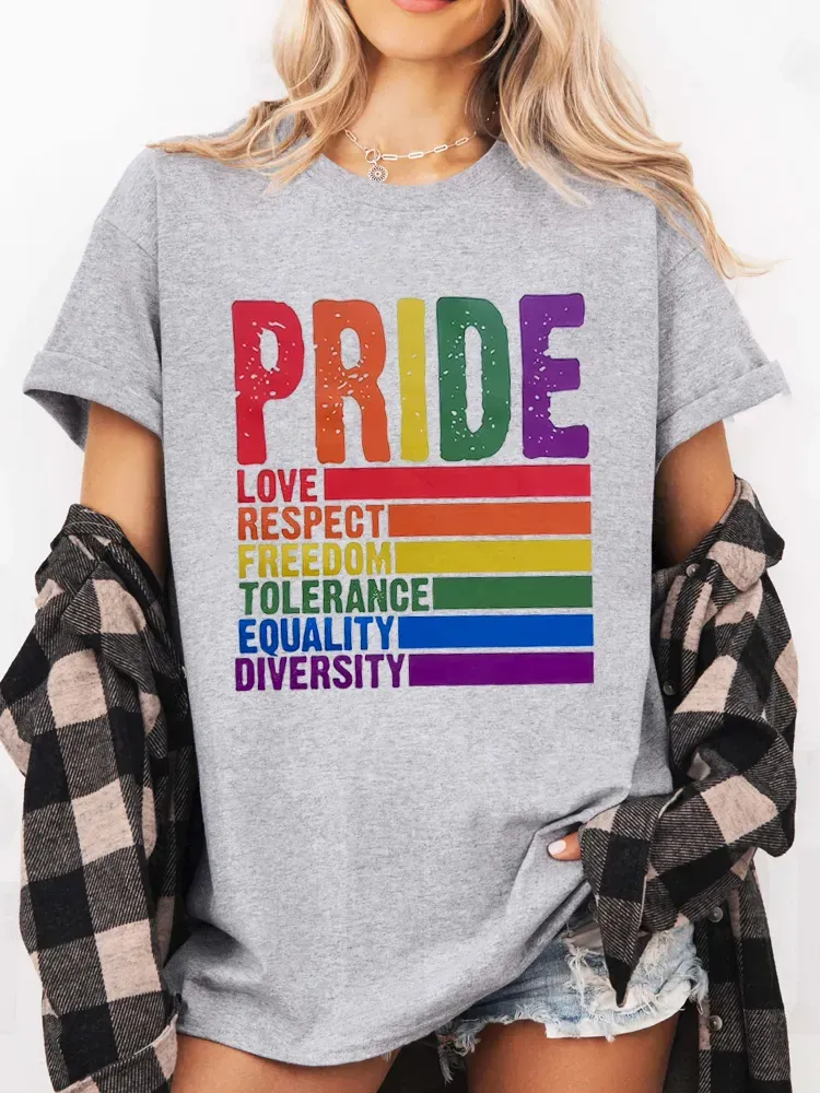 Women'S Pride Round-Neck Short Sleeve T-Shirt