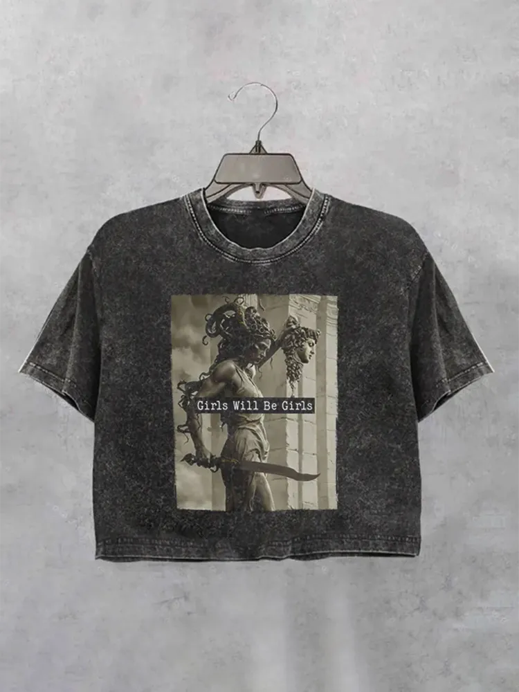 Girls Will Be Girls Crop T-Shirt