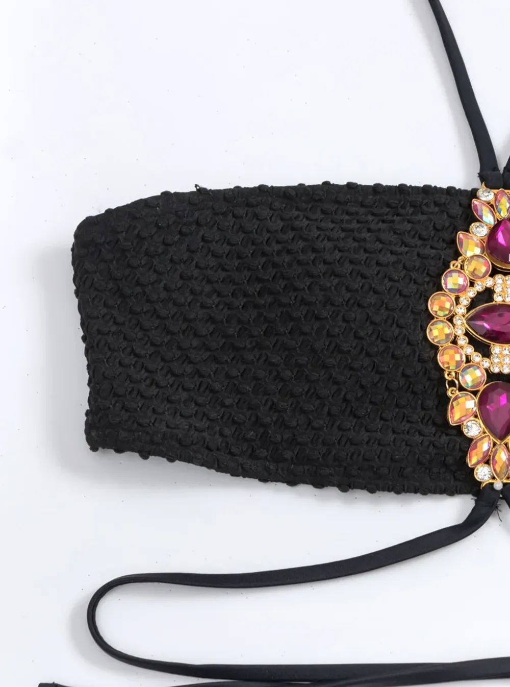 Colorful Large Diamond Chain Bikini Set