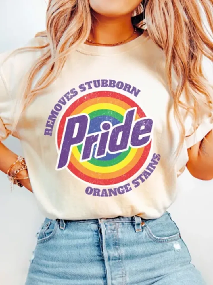Pride Removes Stubborn Orange Stains Tee