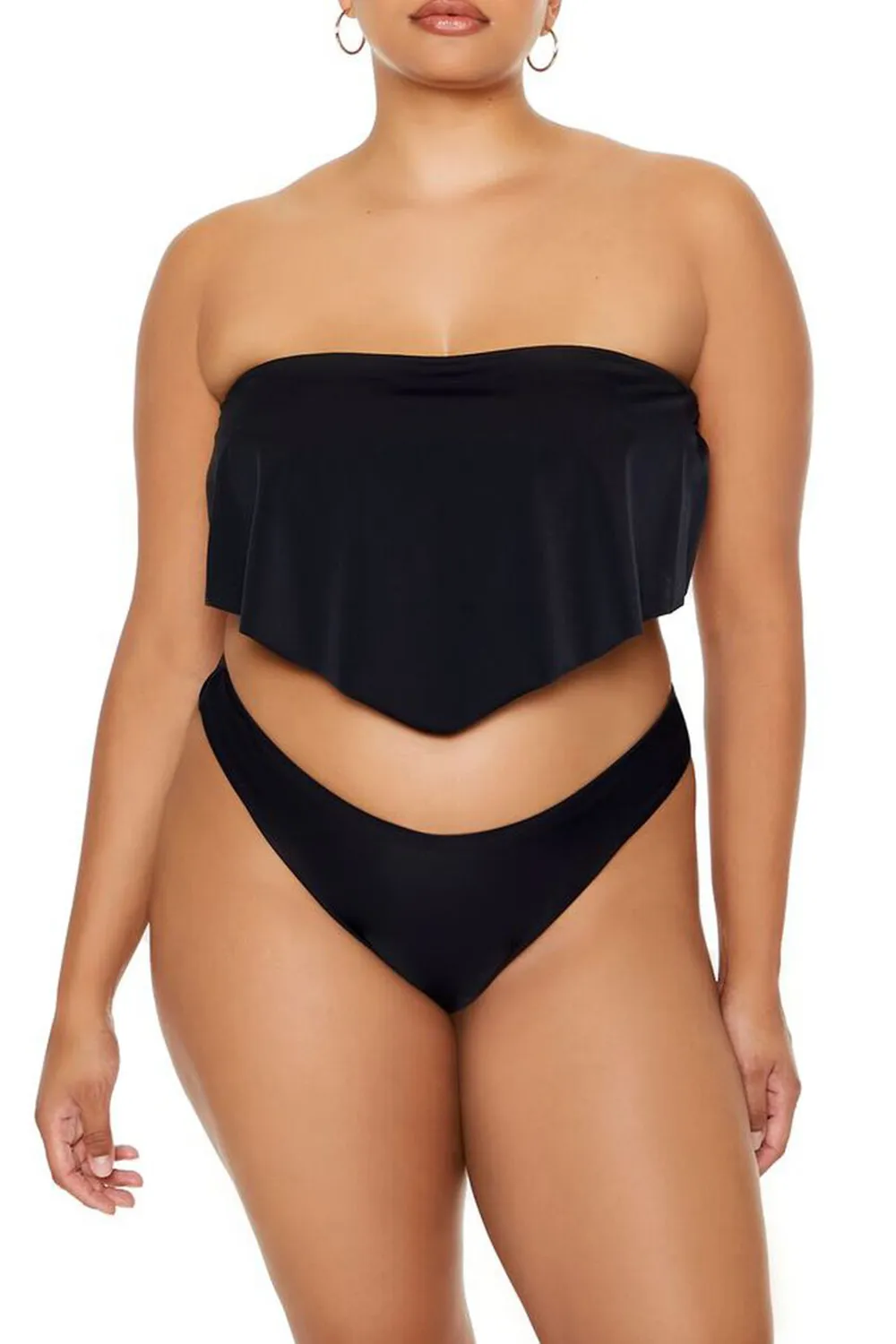 Plus Size Cheeky Bikini Bottoms