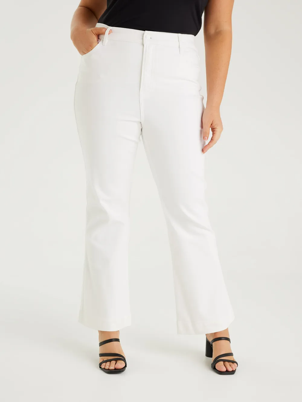 Cotton Bootcut Jean