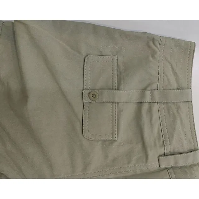 Women's Cargo Pants Tactical Cargo Pants Trousers Full Length Cotton Blend Pocket Baggy Low Waist Chic & Modern Casual / Sporty Sports Weekend Black Pink S M Summer Spring &  Fall