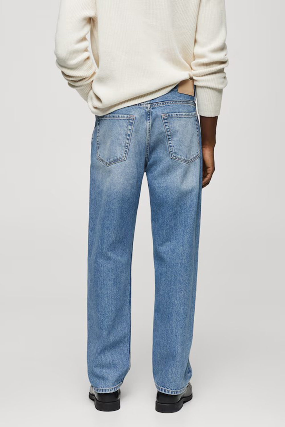 Regular Fit Dark Wash Jeans