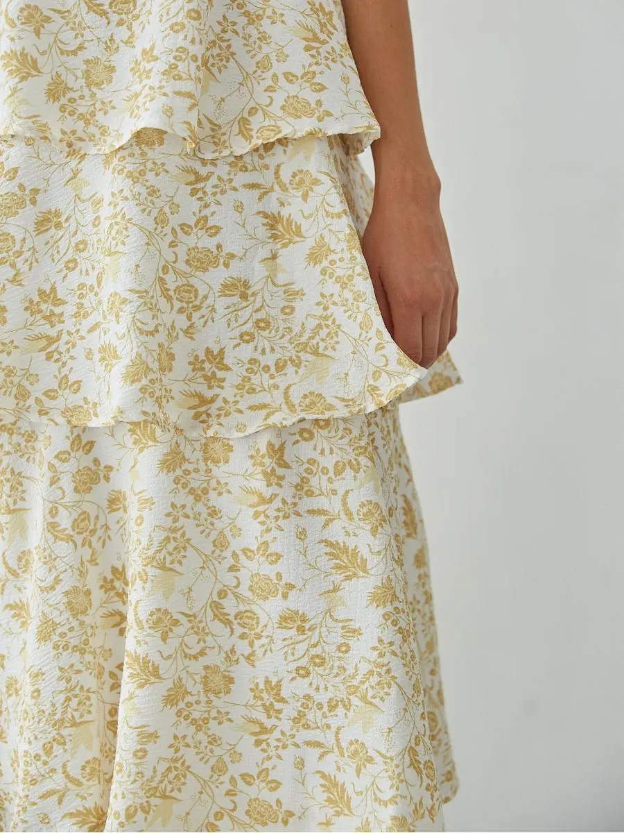 Tiered Maxi Dress