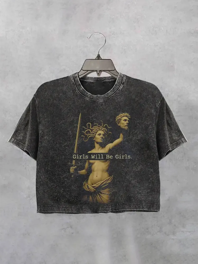 Girls Will Be Girls Crop T-Shirt