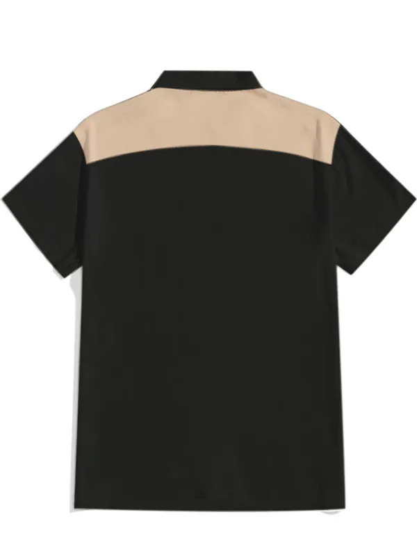 Dark And Elegant Fox Flowers Shirt