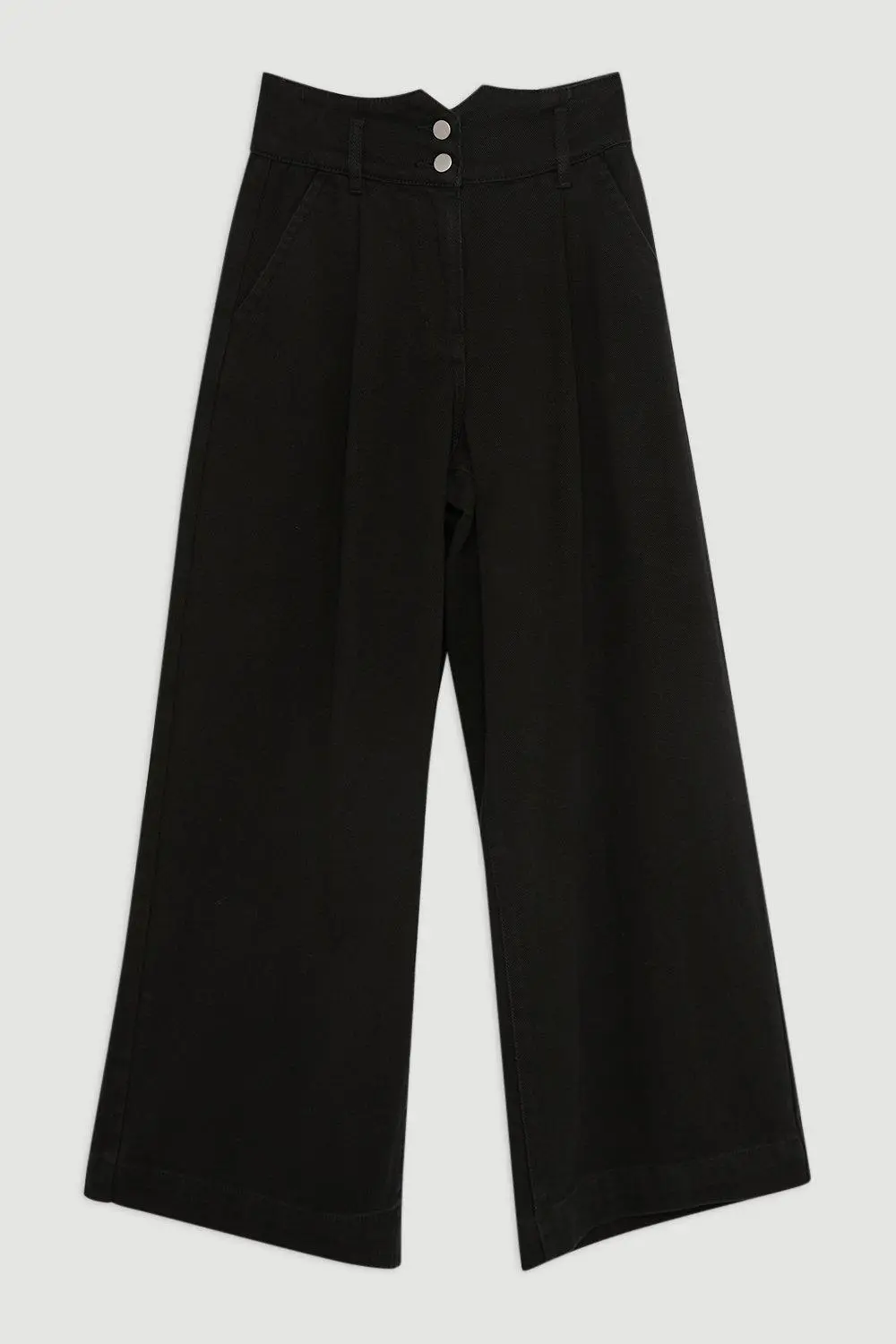 Petite Denim Wide Leg Jean