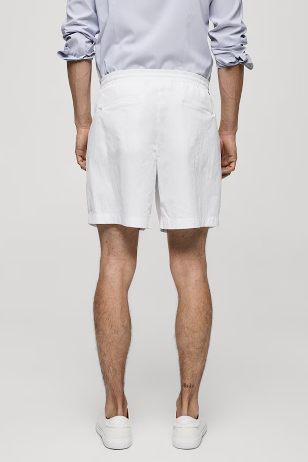 Water-Repellent Shorts With Drawstring
