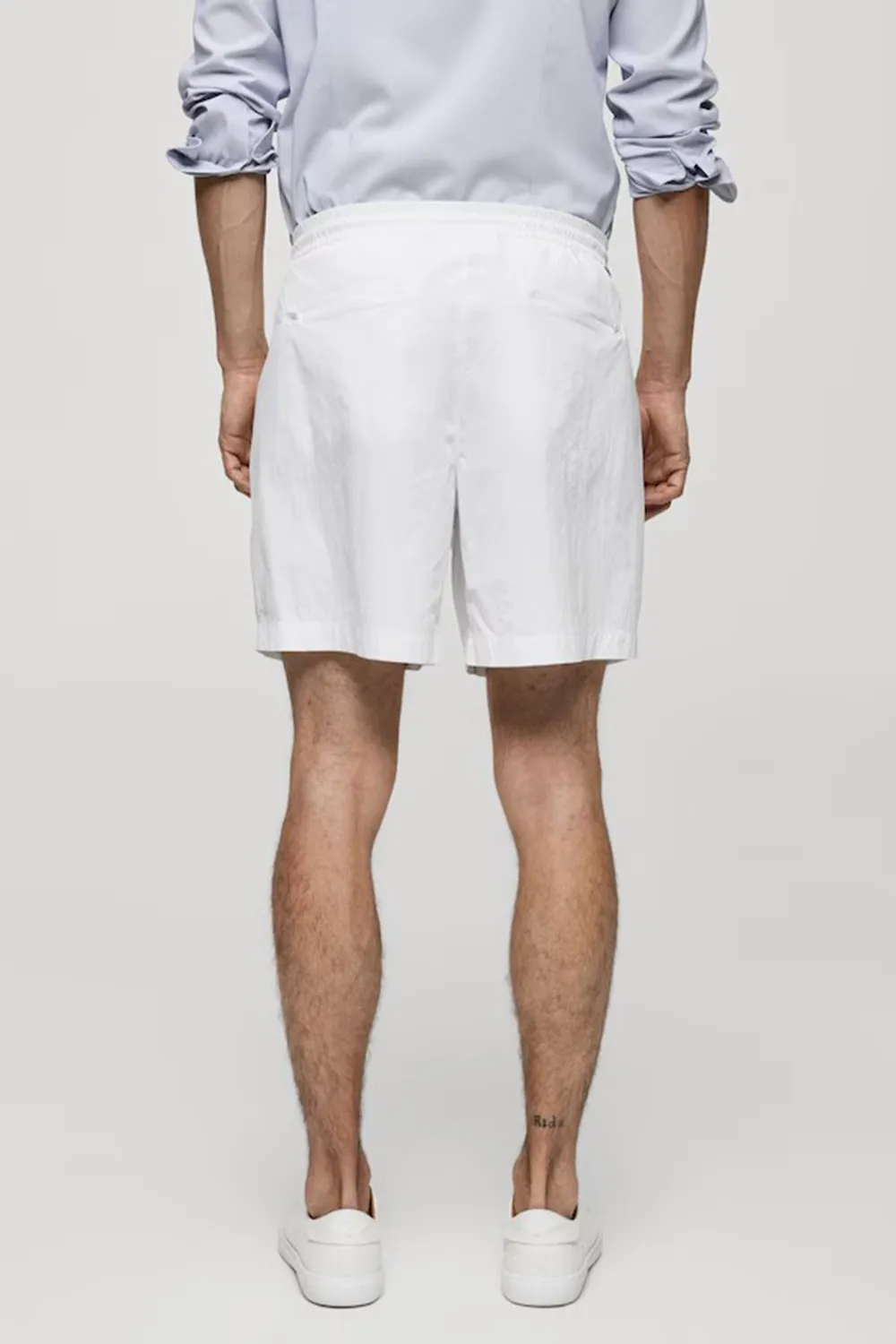 Water-Repellent Shorts With Drawstring