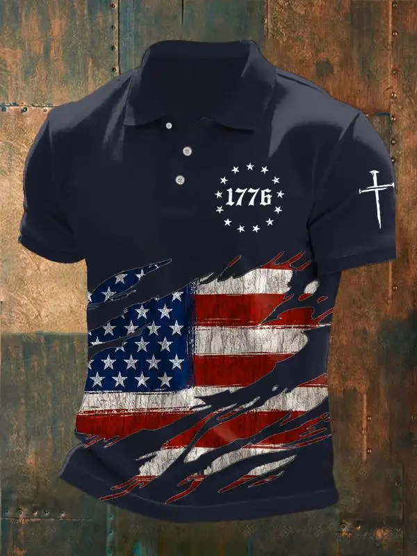 Men's Independence Day Polo Shirt