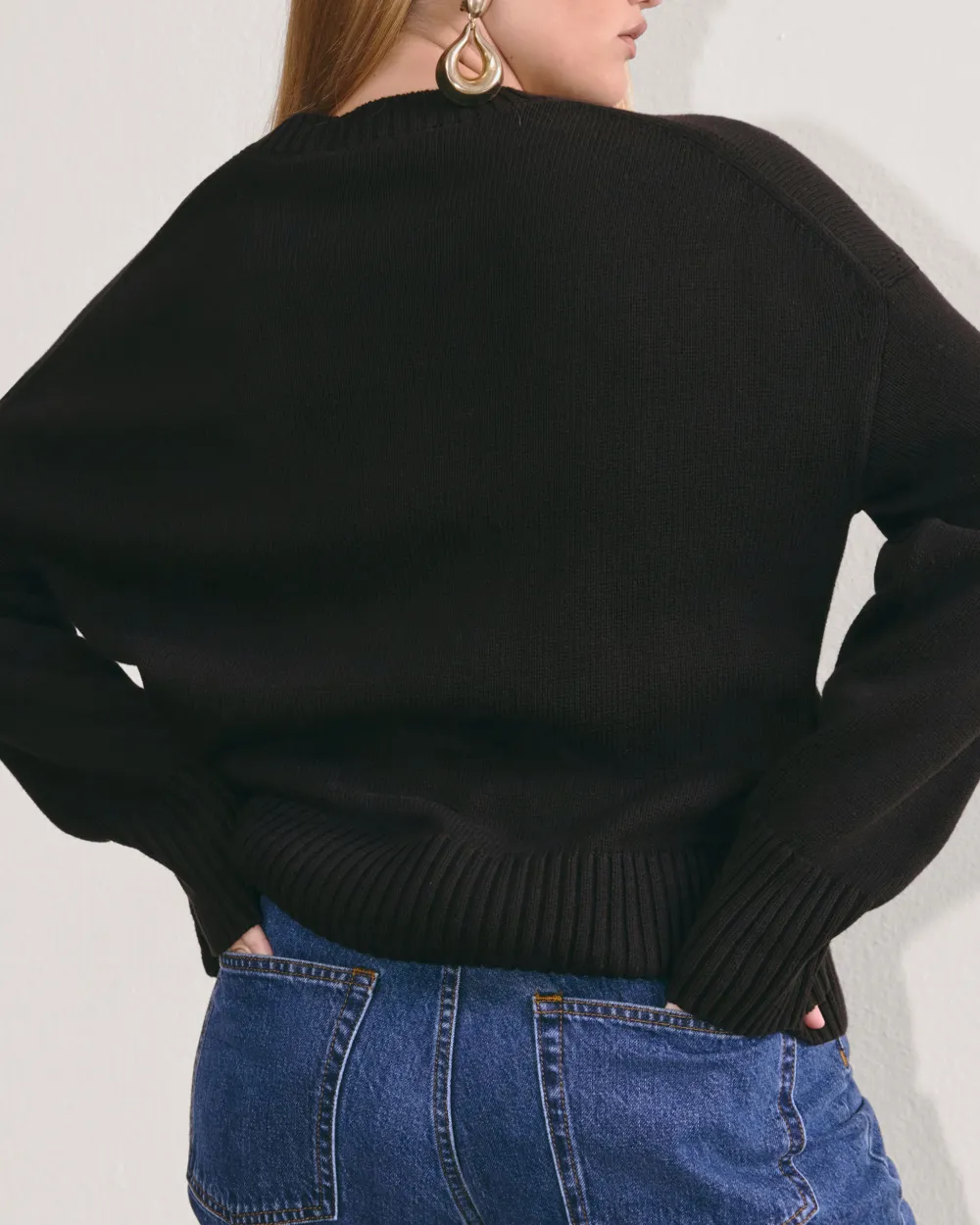 Regular Black Sweater