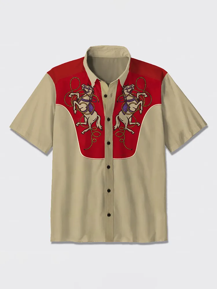 The Horse And The Reins Button Up Shirt