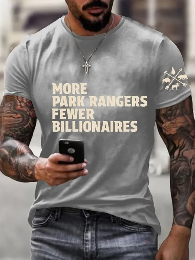 Men'S Print Short Sleeve Casual T-Shirt