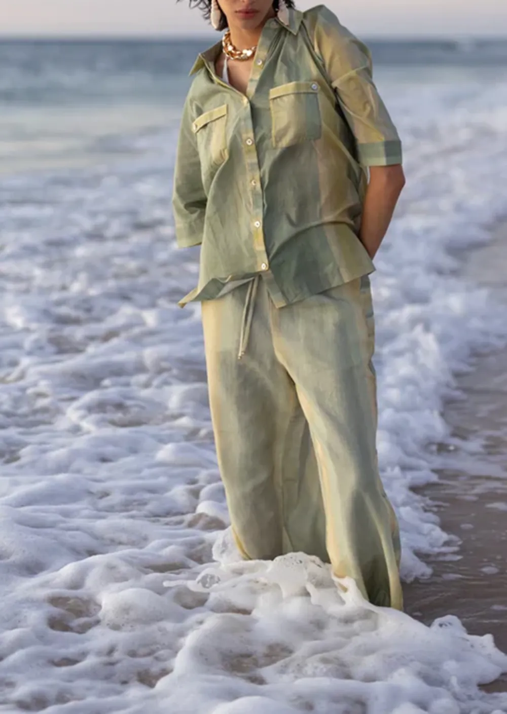 Tie Dye Oversized Utility Pants