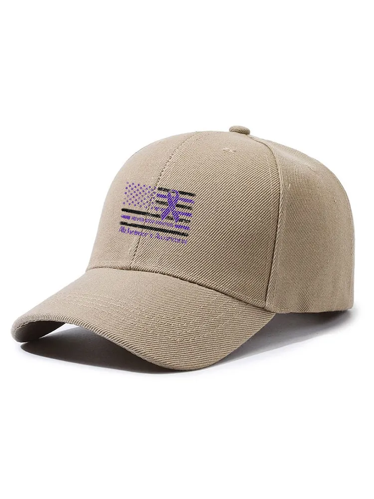 Never Stop Fighting Alzheimer'S Awareness Baseball Cap