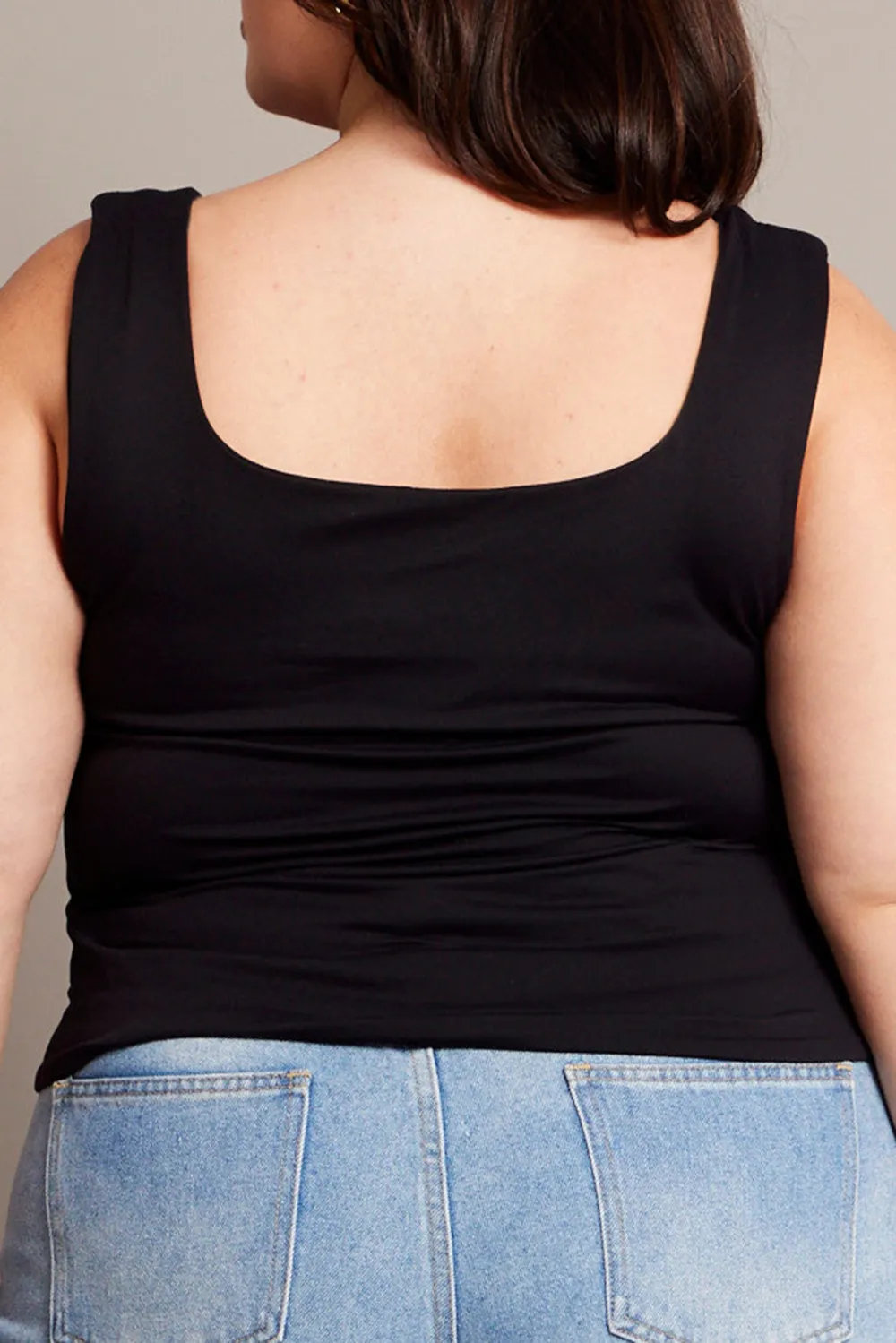 Black Tank Top Supersoft
