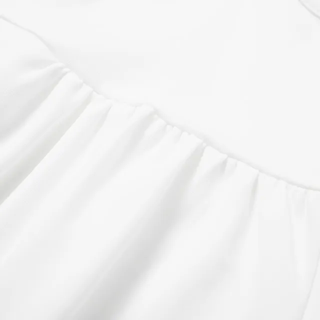 Women's Casual Dress Shift Dress White Dress Midi Dress White Short Sleeve Pure Color Button Summer Spring V Neck Basic Vacation Loose Fit 2023 S M L XL XXL 3XL