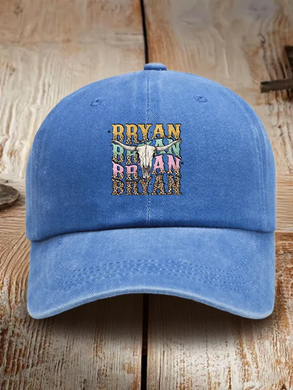 Luke Bryan Washed Baseball Cap