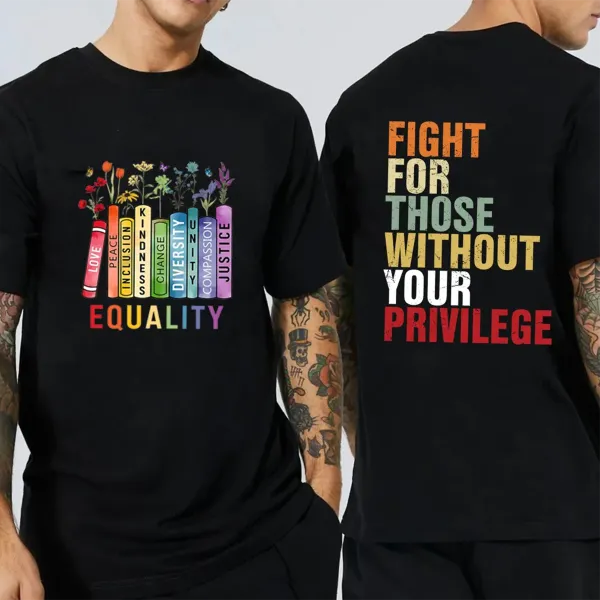 Women'S Equality Round-Neck Short Sleeve T-Shirt