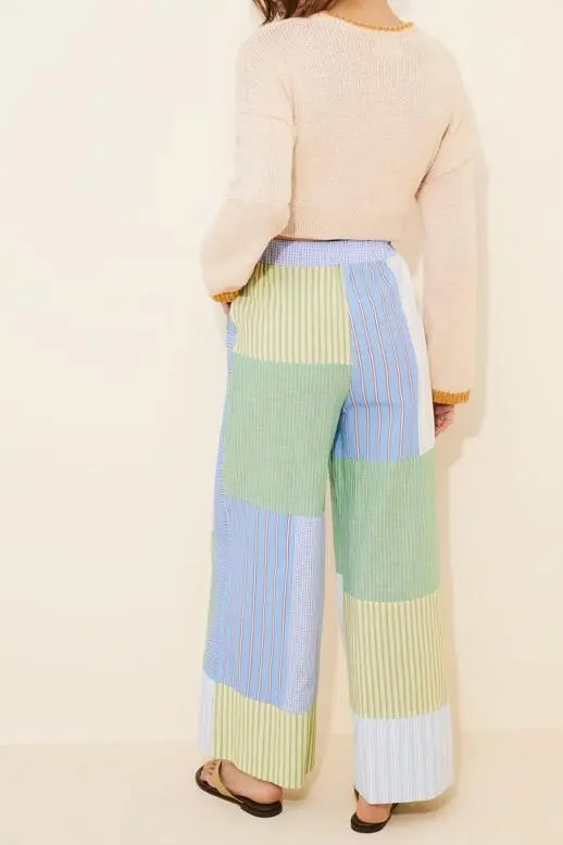 Upcycle Patchwork Pants