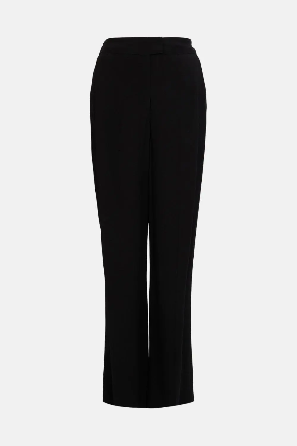Tall Viscose Satin Back Crepe Wide Leg Trouser