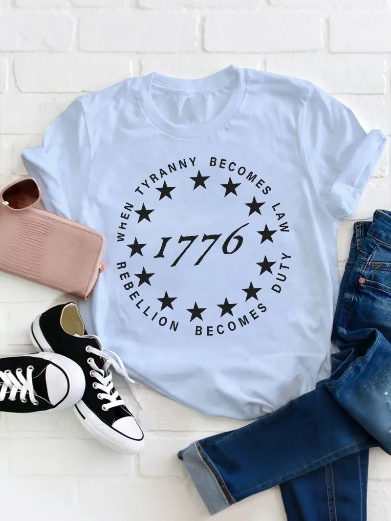 When Tyranny Becomes Law Rebellion Becomes Duty Teacher T-Shirt