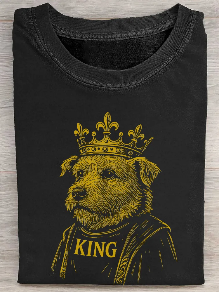 The Majestic Dog King Charles The Leader Among Dogs T-Shirt