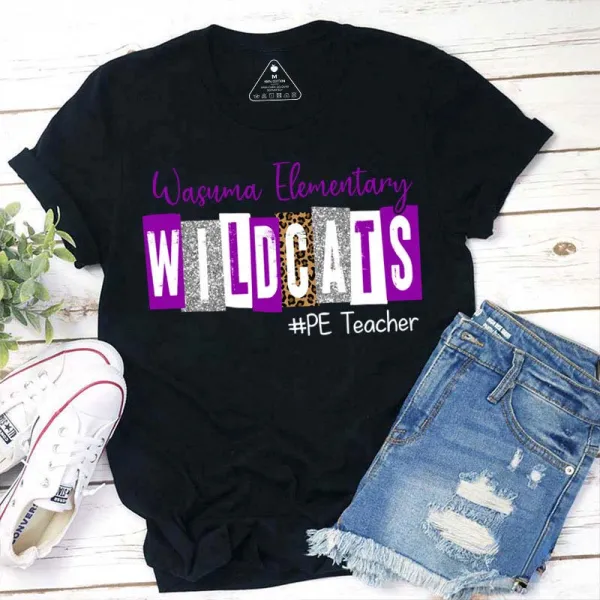 Special Font And Pattern T-Shirt