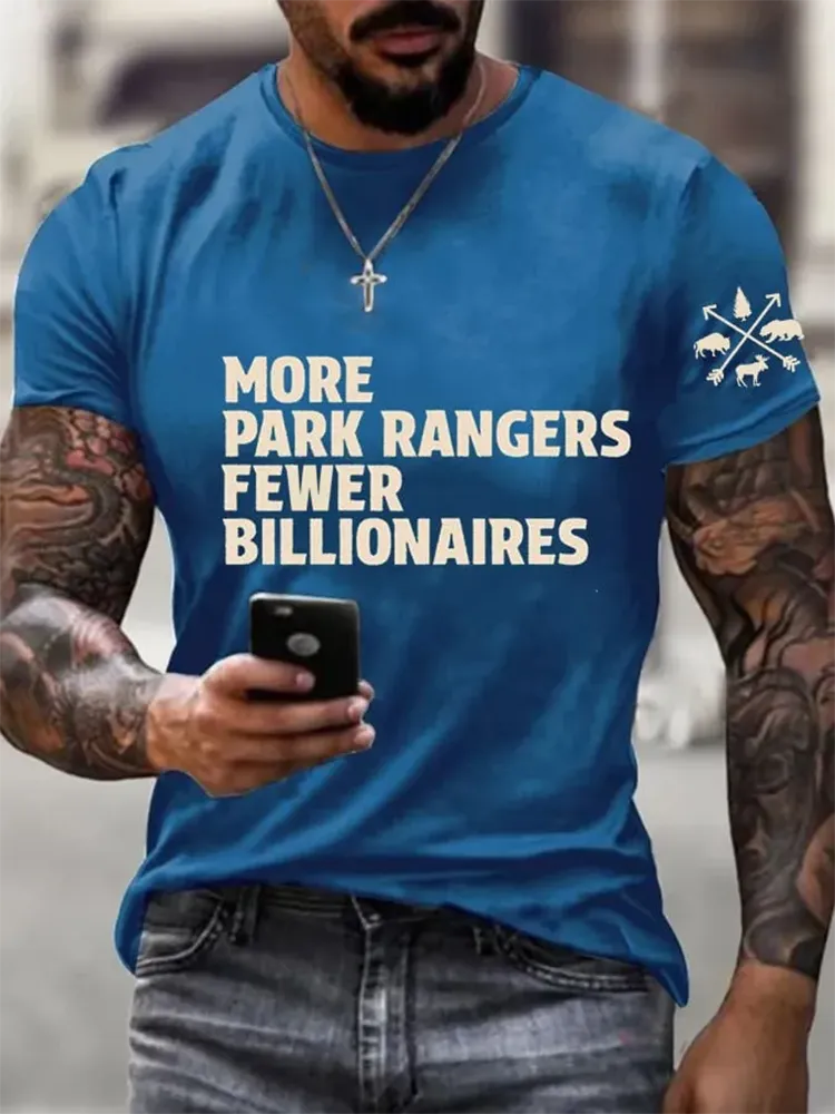 Men'S Print Short Sleeve Casual T-Shirt