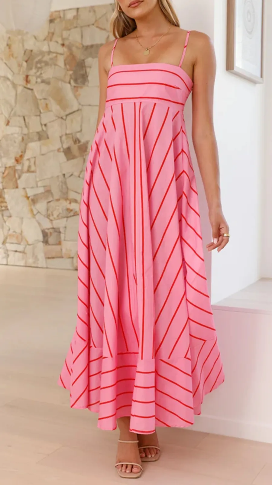 Relaxed Fit Maxi Dress