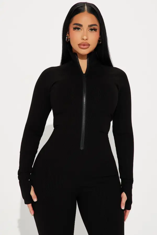 Juliet Snatched Jumpsuit - Black