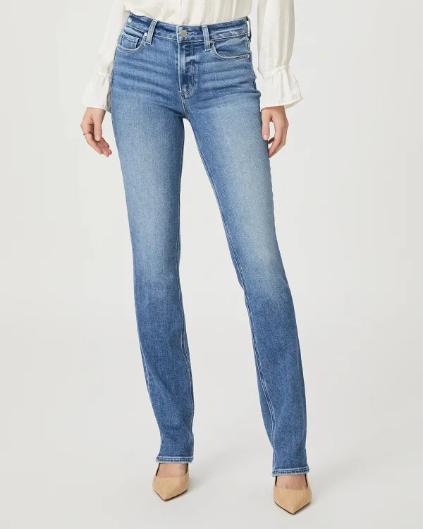 Light Blue Straight Leg Jeans