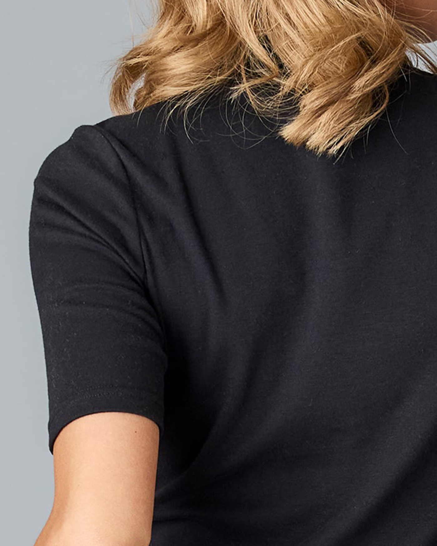 Classic Mock Neck Top