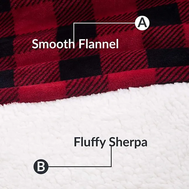 Women's Christmas Couple‘s Pajamas Nightgown Hoodie Blanket Wearable Blanket Grid / Plaid Pure Color Plush Simple Comfort Xmas Home Party Fleece Warm Gift Patchwork Pocket Fall Winter Black Gray