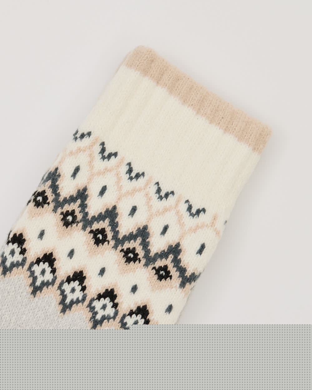 Super-Soft Socks With Apres-Ski Pattern