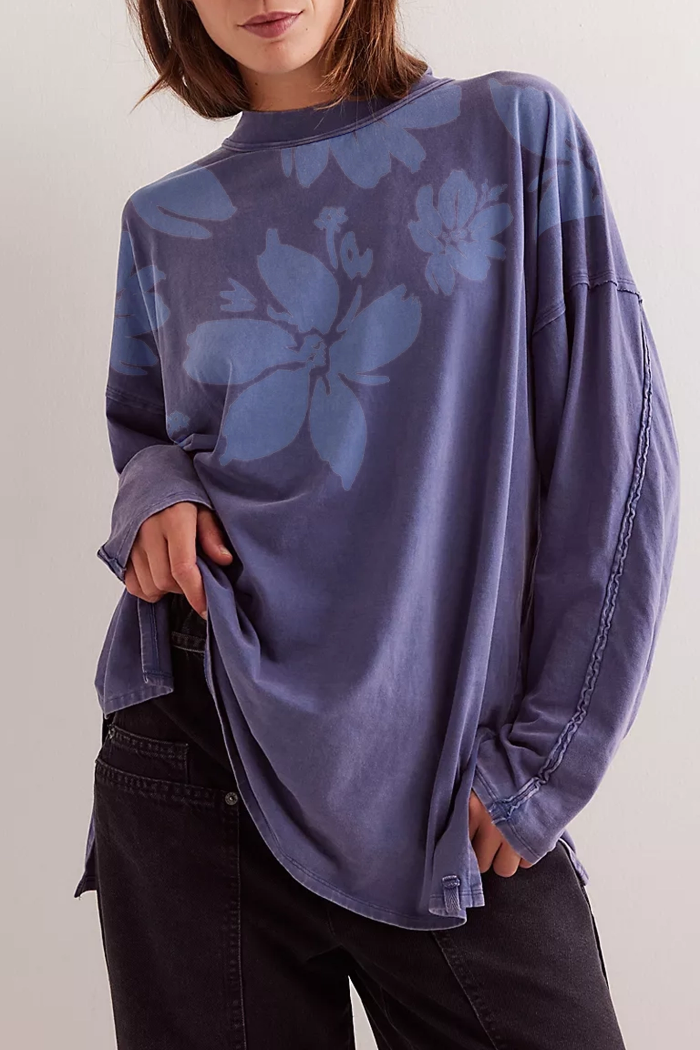 Loose Fit Crew Neck T-Shirt