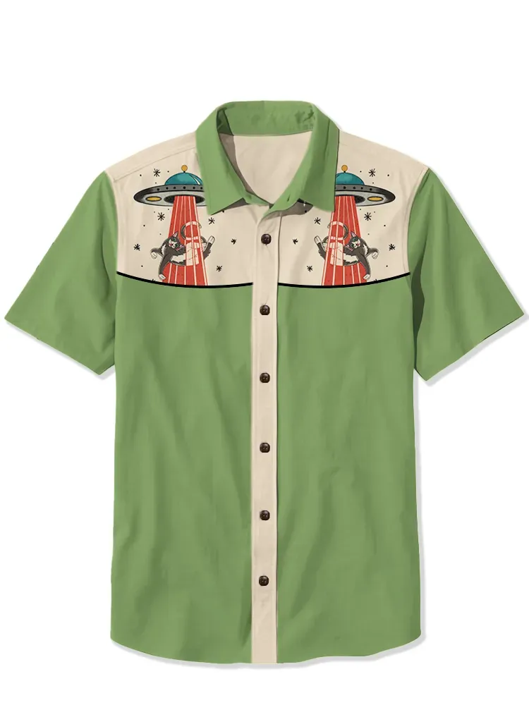 UFO took the cat Shirt