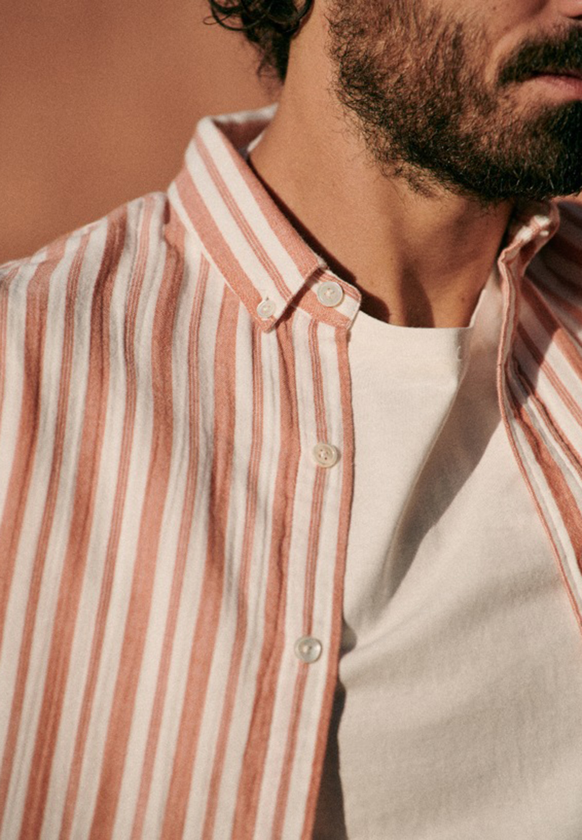 Luke Adjustable Cuff Fastening Shirt