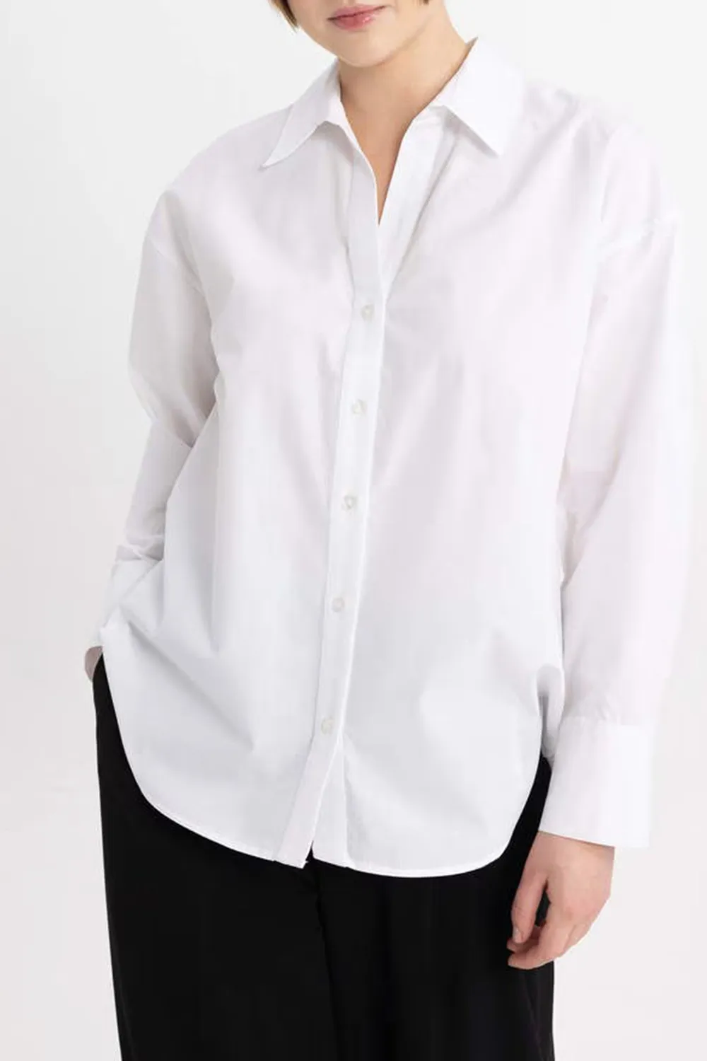 Long Sleeve Solid Basic Tee
