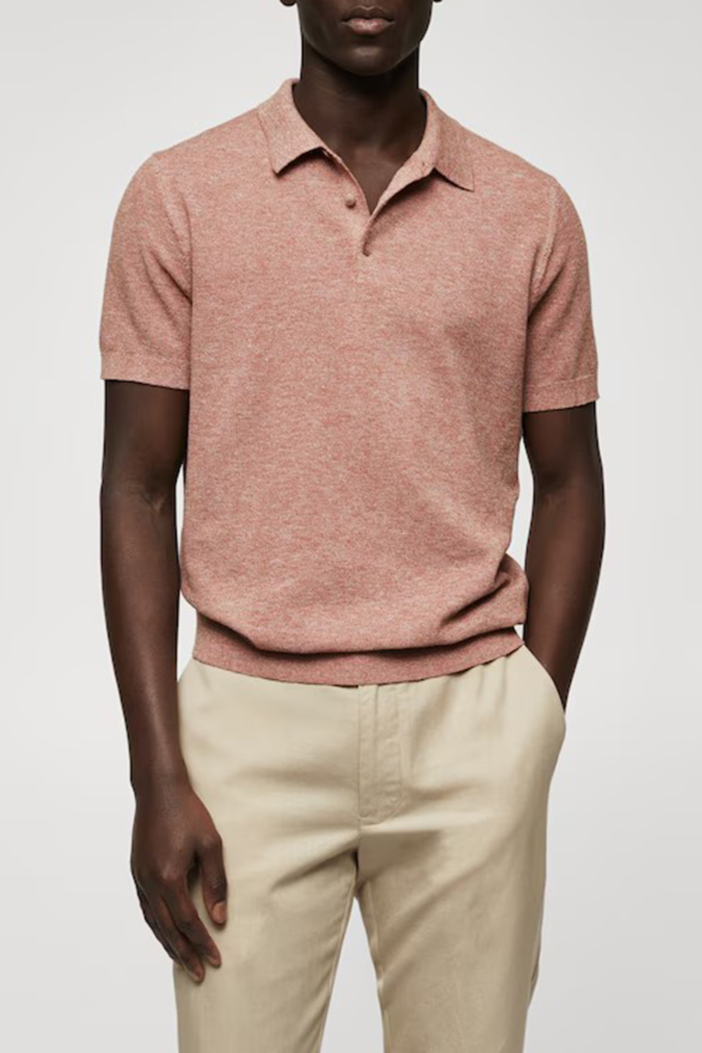 Knit Cotton Polo Shirt