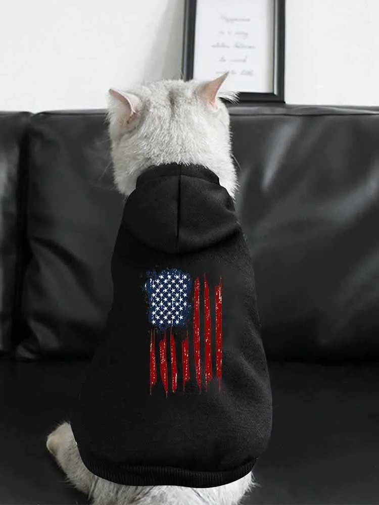 Pet Clothes With National Flag Prints